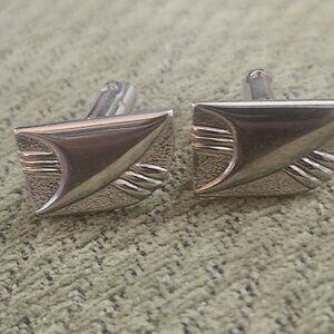 Vintage LaRoma Collection by Gino Men's Silver Cufflinks